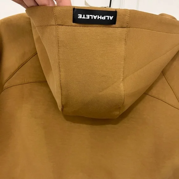 Alphalete NWOT ELMTS Full-Zip Crop Jacket Oversized - Picture 5 of 8